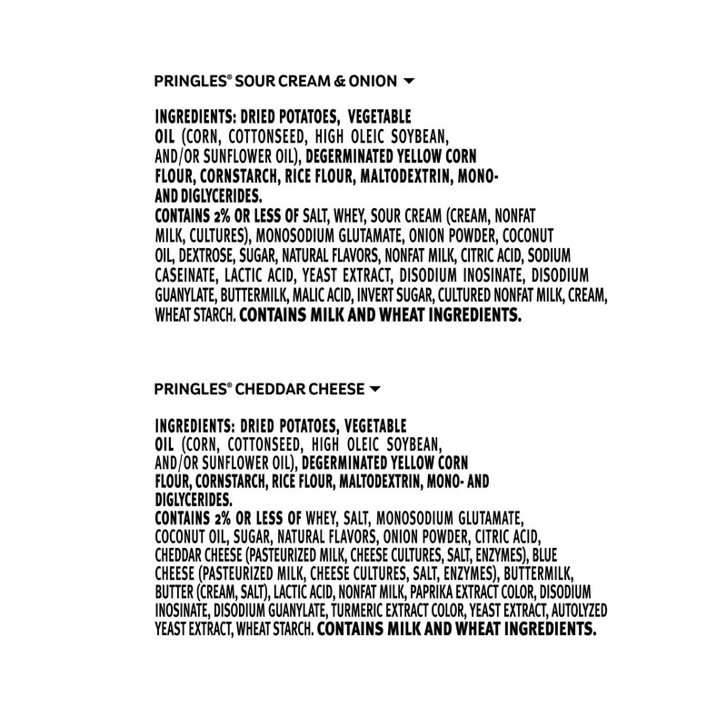 Pringles Potato Crisps Chips, Snack Stacks, Lunch Snacks, Office and