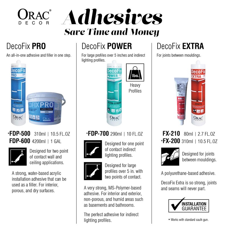 Orac Decor CX111 High Impact Polystyrene Crown Moulding, Primed White.