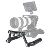 NICEYRIG Leather Rosette Handle Handgrip Kit with Rosette Extension Arm,