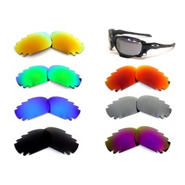 GALAXYLENSE Replacement Lenses for Oakley Jawbone 7 Pairs Polarized, 62x1.5x38 mm