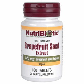 NutriBiotic Grapefruit Seed Extract  - 100 Tablets