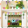 MiniInflat 24 Sets Spring Tulip Wind Chime Making Kit Make