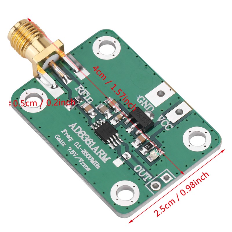 1PC AD8361 RF Microwave Real Power Detector AM Detector Amplitude