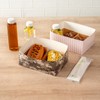 Restaurantware Bio Tek 8.4 x 6.1 x 3.5 Inch Burger