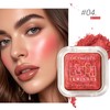 Baked Highlighter Blush, Luminous Cheek Colour, Shimmer Blush Makeup