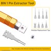 CHANG QI 8pcs Pull Out Tool Electric Pins Terminals &