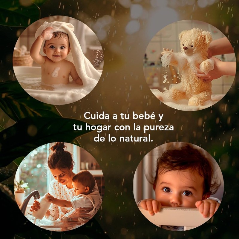 Jabón Líquido Multiproposito 2 en 1 (Shampoo y Bodywash) de