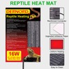 DERNORD Heat Mat with Thermostat - 16W Reptile Heat Pad