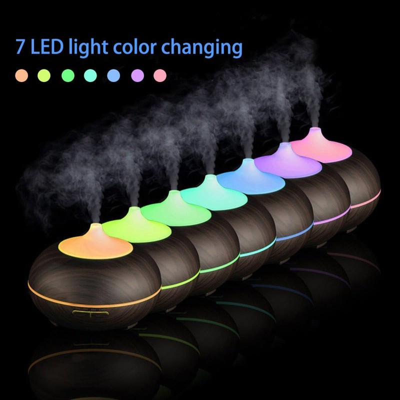 550ml Large Capacity Essential Oil Diffuser with 6 Essential Oil