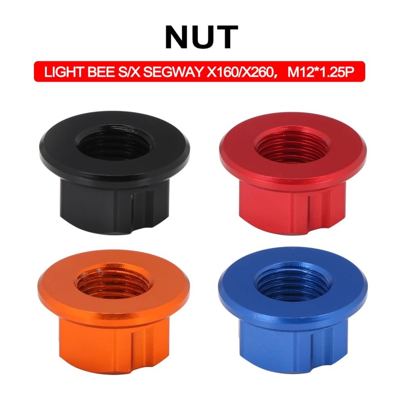 IUVWISN Rear Fork Axle Nut Bolt Cap for Surron Sur