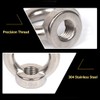 M12 Ring Shape Lifting Eye Nut 304 Stainless Steel Threaded