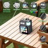 Mini Bluetooth Speaker, Smart Wireless Portable Speaker with Touchscreen, Loud