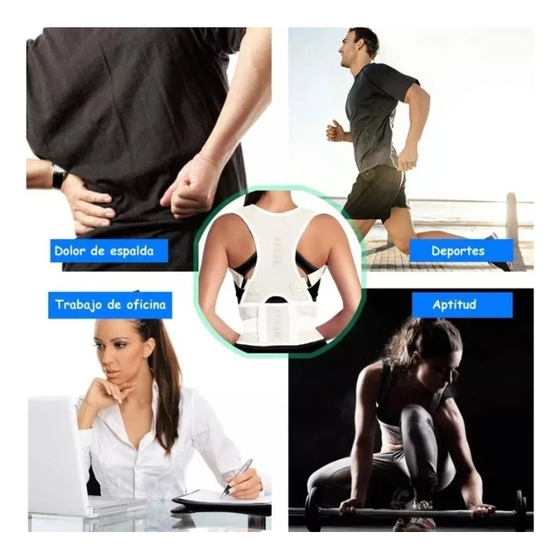 Corrector De Postura Con Imanes Soporte Lumbar Oferta