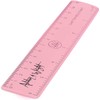 Ashton and Wright, Rulers - Shatterproof, Pastel Colours - 15cm/6"