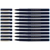 Write05 Fineliner Pens, BLUE, 0.5mm Ultra Fine Tip, Pack of