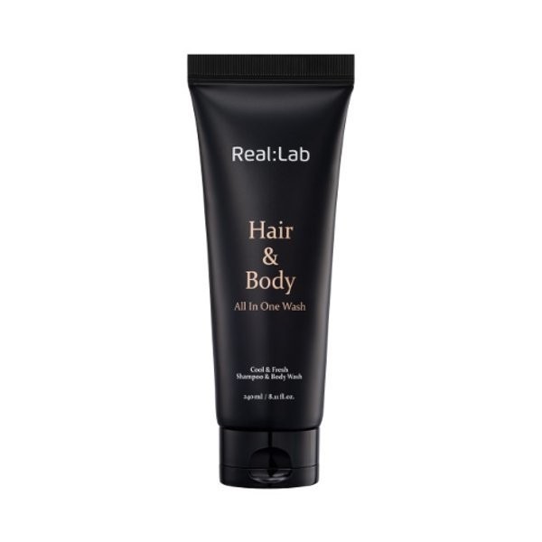 [Real Lab]*Hair &amp; Body All-in-One Wash 240ml 1 unit, none