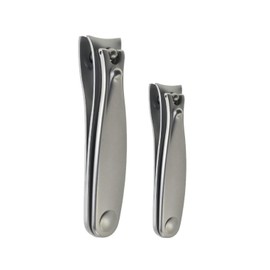 Apexay Nail Clipper Set is Crafted from Ultra-Sharp, Surgical-Grade Stainless Steel, Designed to Handle Both Thick and Delicate Fingernails and toenails with Ease. [Made in Solingen, Germany](Gray)