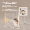 MEEXPAWS Guinea Pig Cages Small Animal Playpen Large 42" L