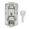 Reliable Hardware Company RH-2500-A Medium Size Nickle Plated Briefcase Latch,