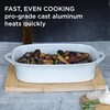 CorningWare QuickHeat 5.7-QT Cast Aluminum Roaster With Lid & Non-Stick