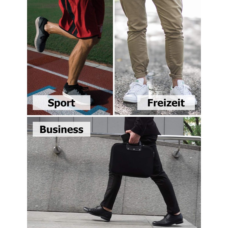 SGS 5-10 Bamboo Socks Trainers Men Women Bamboo Socks, 5