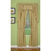 Today's Curtain, Orleans Scallop Curtain, Linen 63" Panel Pair and
