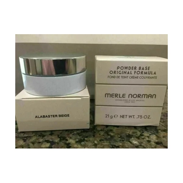 Merle Norman Powder Base....   Shade is ALABASTER BEIGE  x 1 