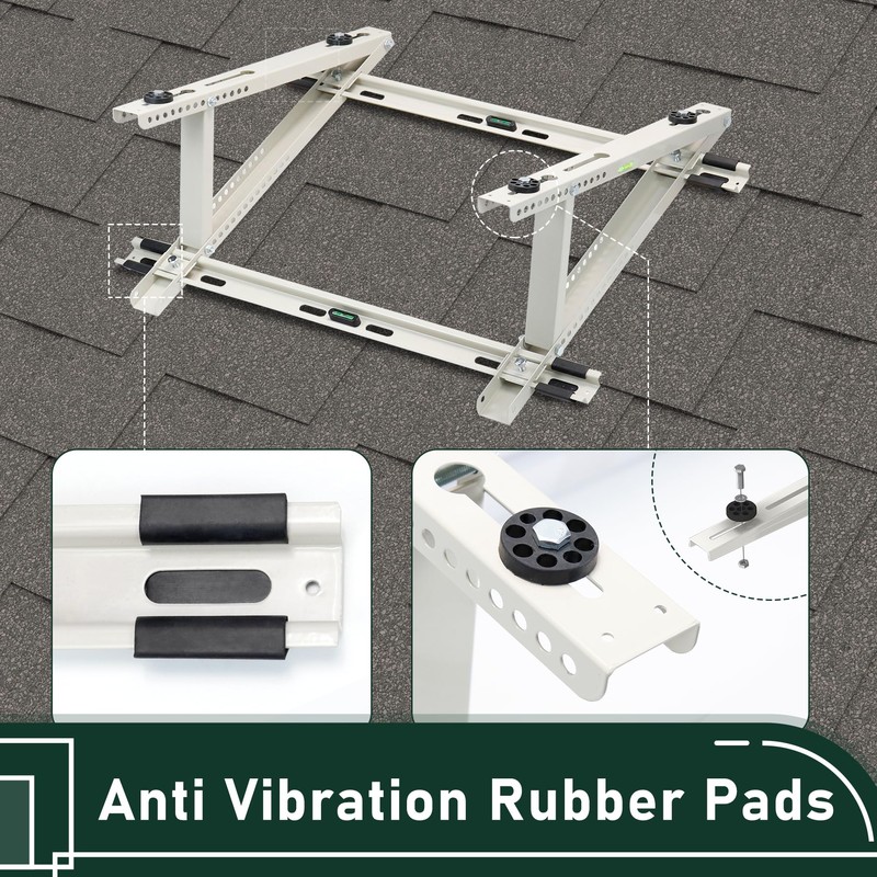 Flehomo Air Conditioner Rooftop Mount Bracket for Mini Split Air