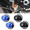 2pcs 8MM M8 X1.5 Motorcycle Swing arm Sliders Spools CNC