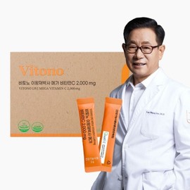 비토노 이왕재 박사 비타민C 2000mg 분말타입 영국산 90포 1개 Vitono Dr. Lee Wong-jae Vitamin C 2000mg Powder Type UK 90 Sachets 1 Pack