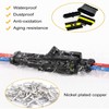 Taoluwin Waterproof Electrical Wire Connector, 352PCS Male and Female Wiring