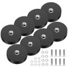 Wukong Rubberised Magnets Diameter 22 mm, Pack of 8 Strong