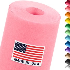 Paclord Paclord 18" x 1200" (100 ft) Pink Construction Paper Roll, (Pack of 1 Roll, Pink Color) C Made in USA Construction Kraft Paper Roll for School Projects C Color Paper for Crafts, Art Paper for Kids