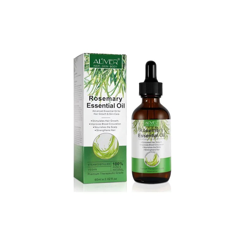 Aceite Esencial De Romero Crecimiento Cabello Cuidado Piel