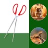 TUICARE 2pcs Snake Feeding Tongs, 15 inch Snake Hook Snake