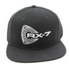 Rotary13B1 RX-7 Baseball Cap - Black Flat Brim