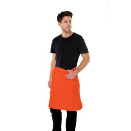 KOKOTT Front Tie, Approx. 60 x 80 cm, Apron / Front Pin, orange