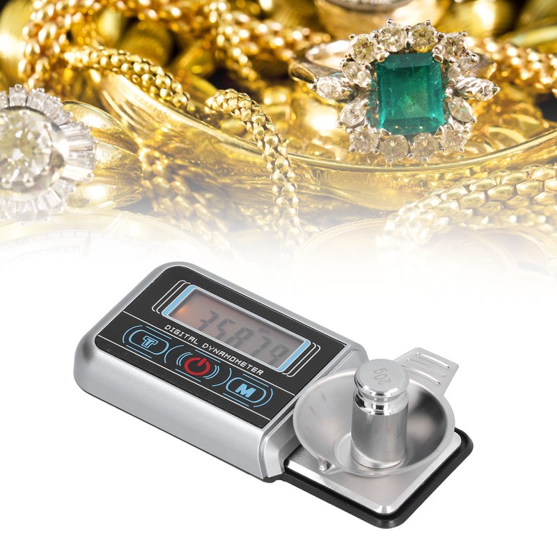 Mini Electronic Scale Jewelry Scale Electronic Weighing Force Gauge with