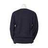 Wool blend sweater made in Japan unisex school students (L,