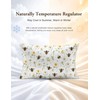 Silk Pillowcase 2 Pack for Hair and Skin, Daisy Bee