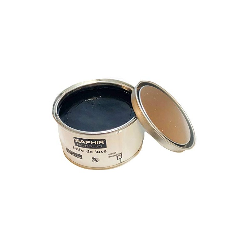 Saphir Shoe Polish Pate de Luxe 250ml - Black