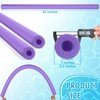 Hanaive 2 Pack Pool Noodles 52 Inch Foam Pool Swim