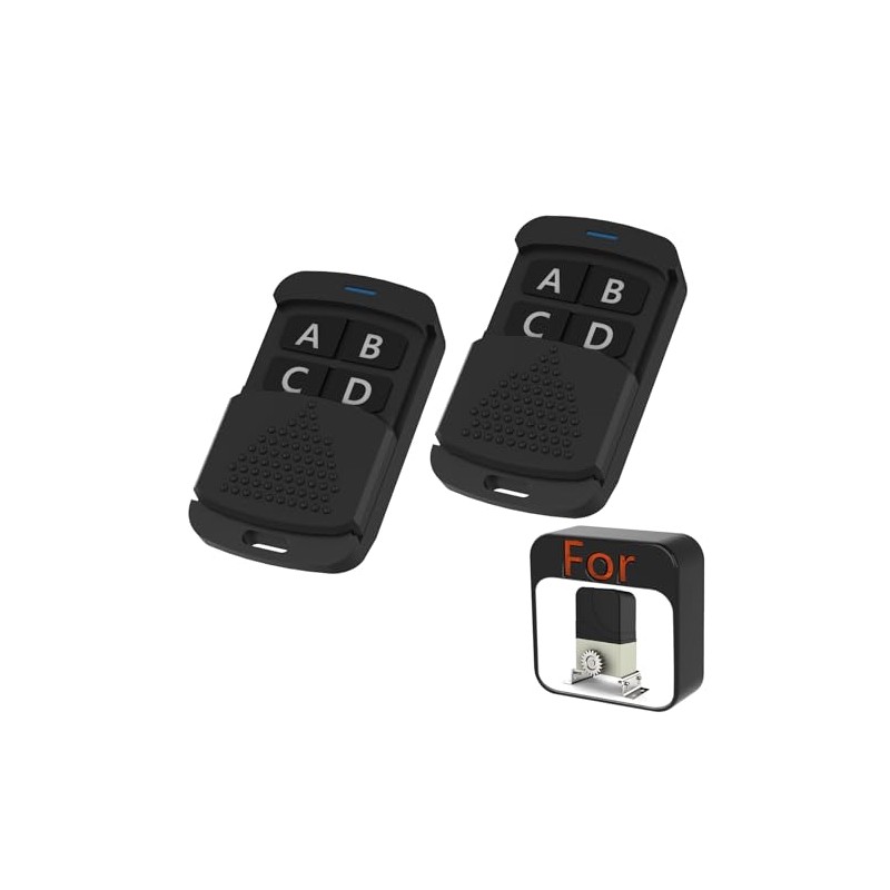 Blütezeit 4-Button Remote Control for Automatic Sliding Gate Opener –