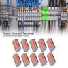 20Pcs Push Wire Wiring Connector Universal Quick Connect Terminal Blocks
