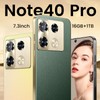 2025 new Note40 Pro 7.3-inch cross-border mobile phone16+1TB supports fast