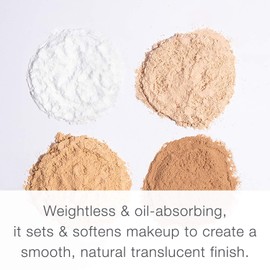 RMS Beauty Tinted "Un" Powder 3-4 - Natural Silica & Mica Face Setting Powder Makeup - Absorb Excess Oil for a Matte Finish & Minimize the Appearance of Pores, Organic & Cruelty-Free (0.32 Ounce)