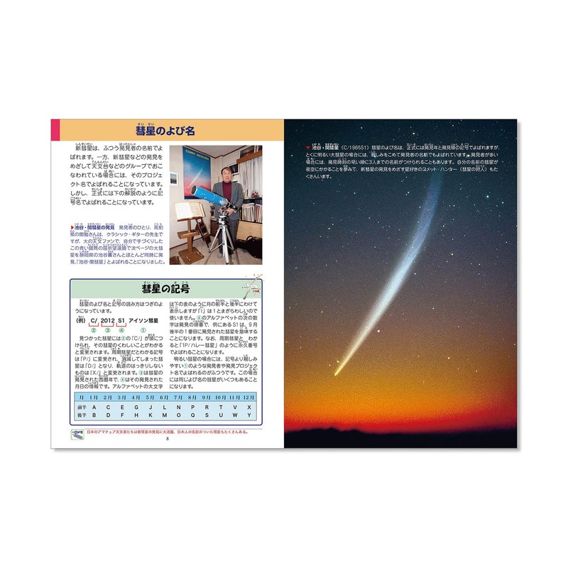 Kodomo Encyclopedia: Comet Observation (Star Techosha Children's Picture Book Series