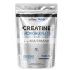 Creatina Monohidratada Y Glutamina 500g Raíces Pro Sin Sabor