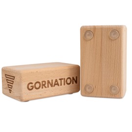 GORNATION Handstand Blocks (1 pair) - Improve Balance & Coordination, Non-Slip, Suitable for All Levels, Enhance Range of Motion, FSC Beech Wood