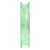 Akasa 120mm Quiet Bright Green Fan | Green LED Case